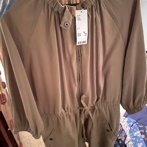 Urban outfitters green short jumpsuit